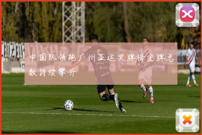 中国队领跑广州亚运奖牌榜金牌总数持续攀升